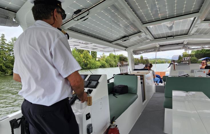 _Évasion Fluviale_ - catamaran solaire - Catamaran7 © Lou-Ann Debon
