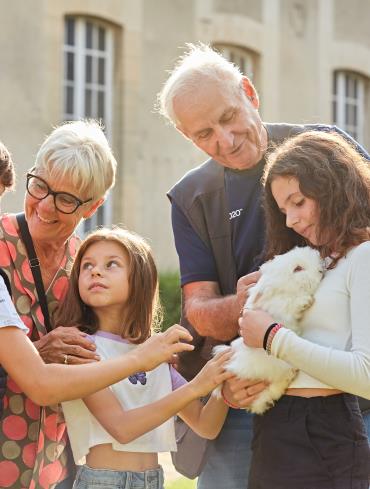 Grandes écuries du Roi_En famille