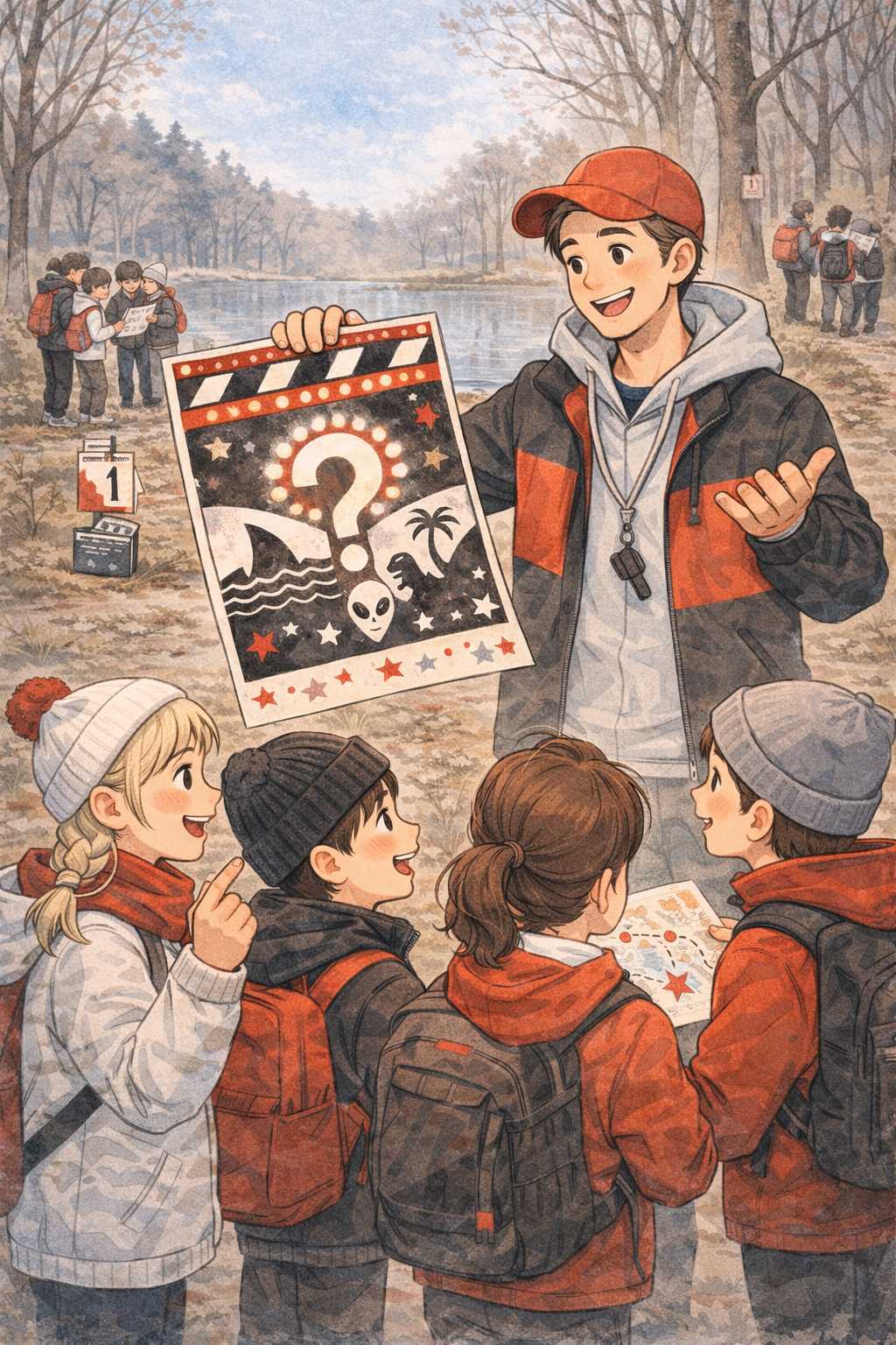 Cartes et énigmes | La grande course du cinéma !