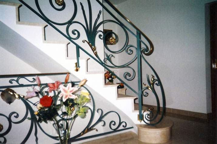 Rampe d'escalier