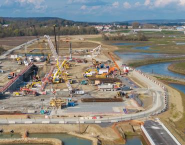 Chantier écluse Montmacq