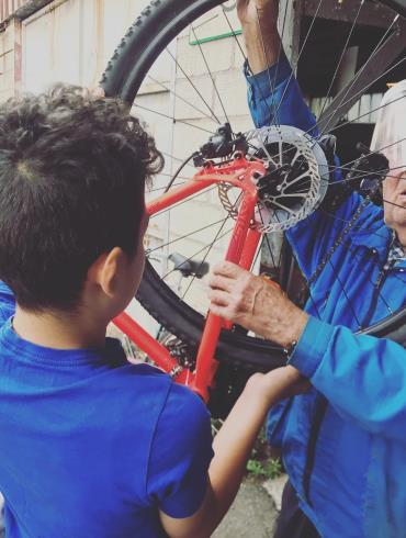 Réparer votre vélo avec l'AU5V à Nogent-sur-Oise