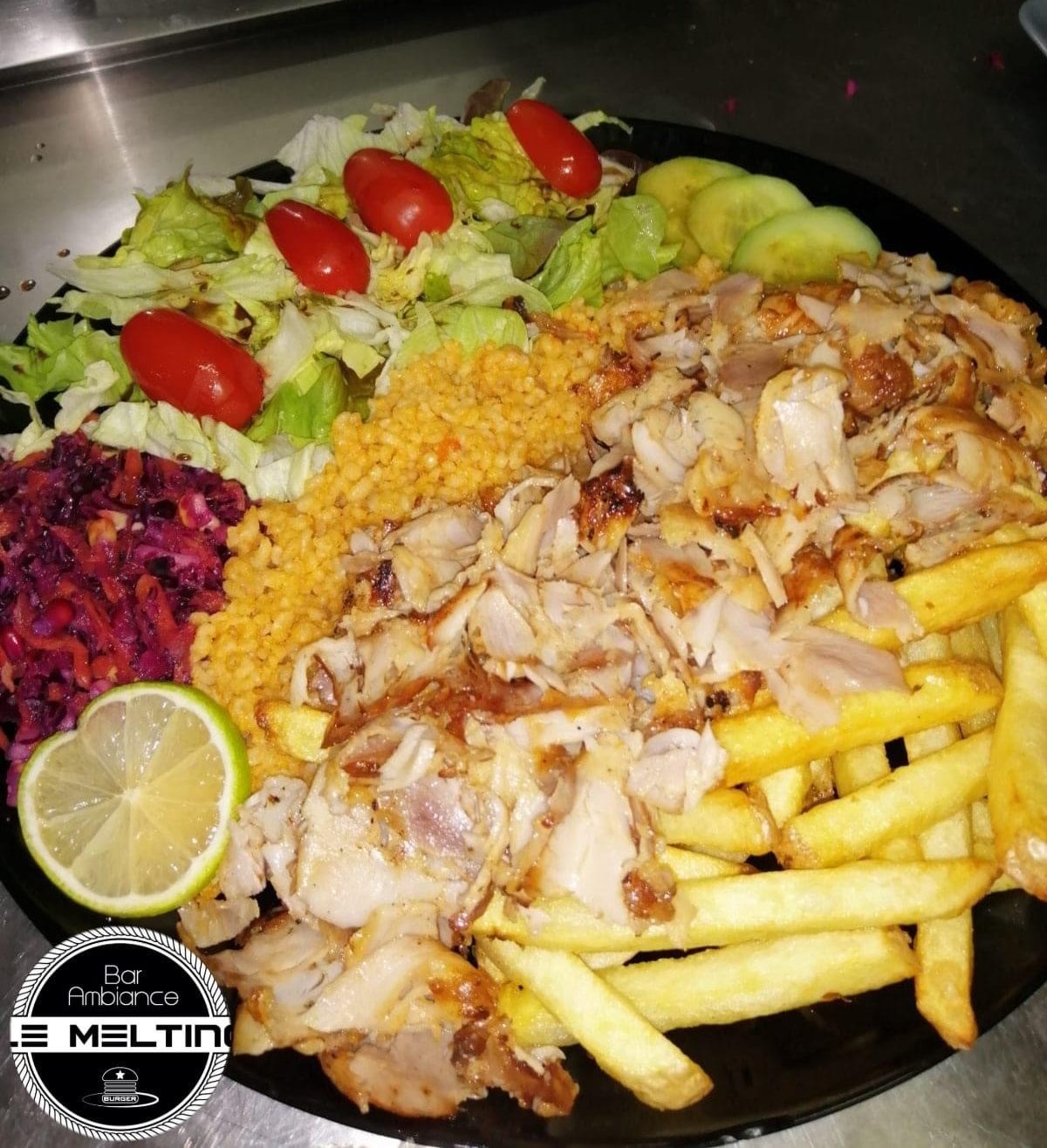 assiette kebab