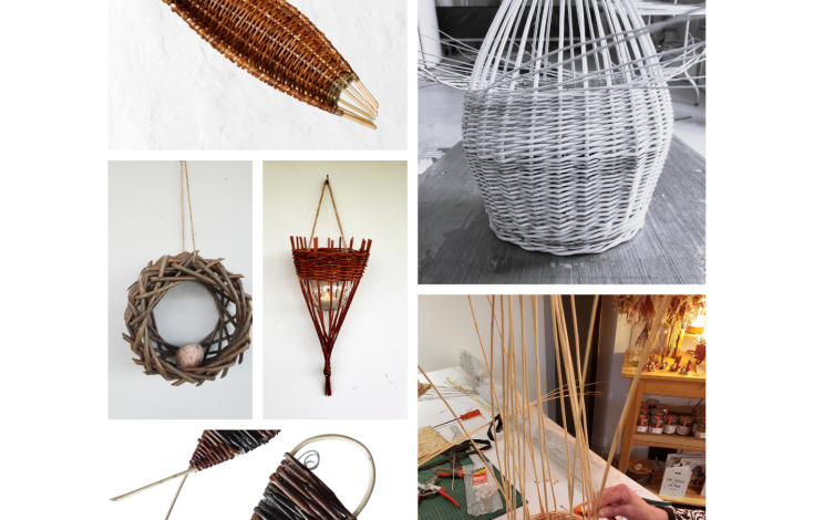 Bleu vert marron blanc Floral et aquarelle Programme de mariage A4 - 2