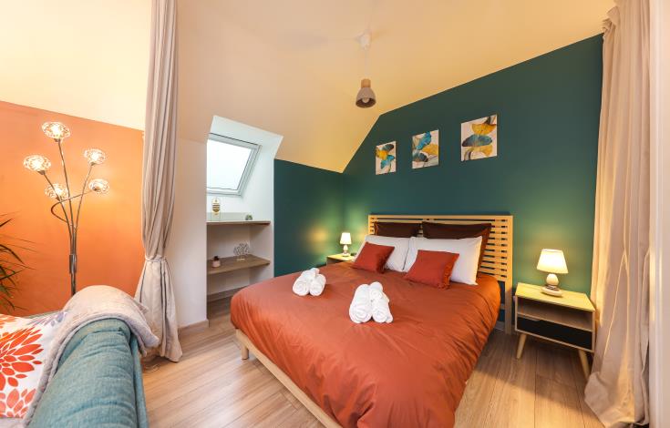 Espace nuit_Meublé à Jaux_VIT