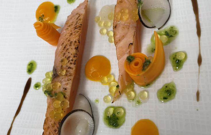Entrée saumon