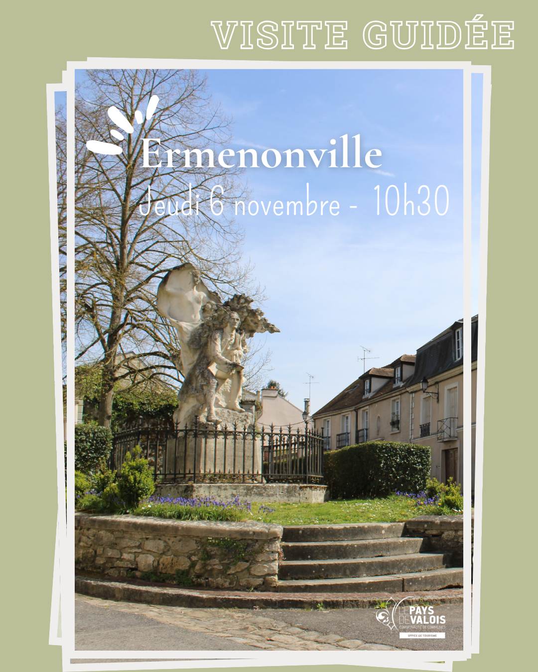 Visite guidée Ermenonville