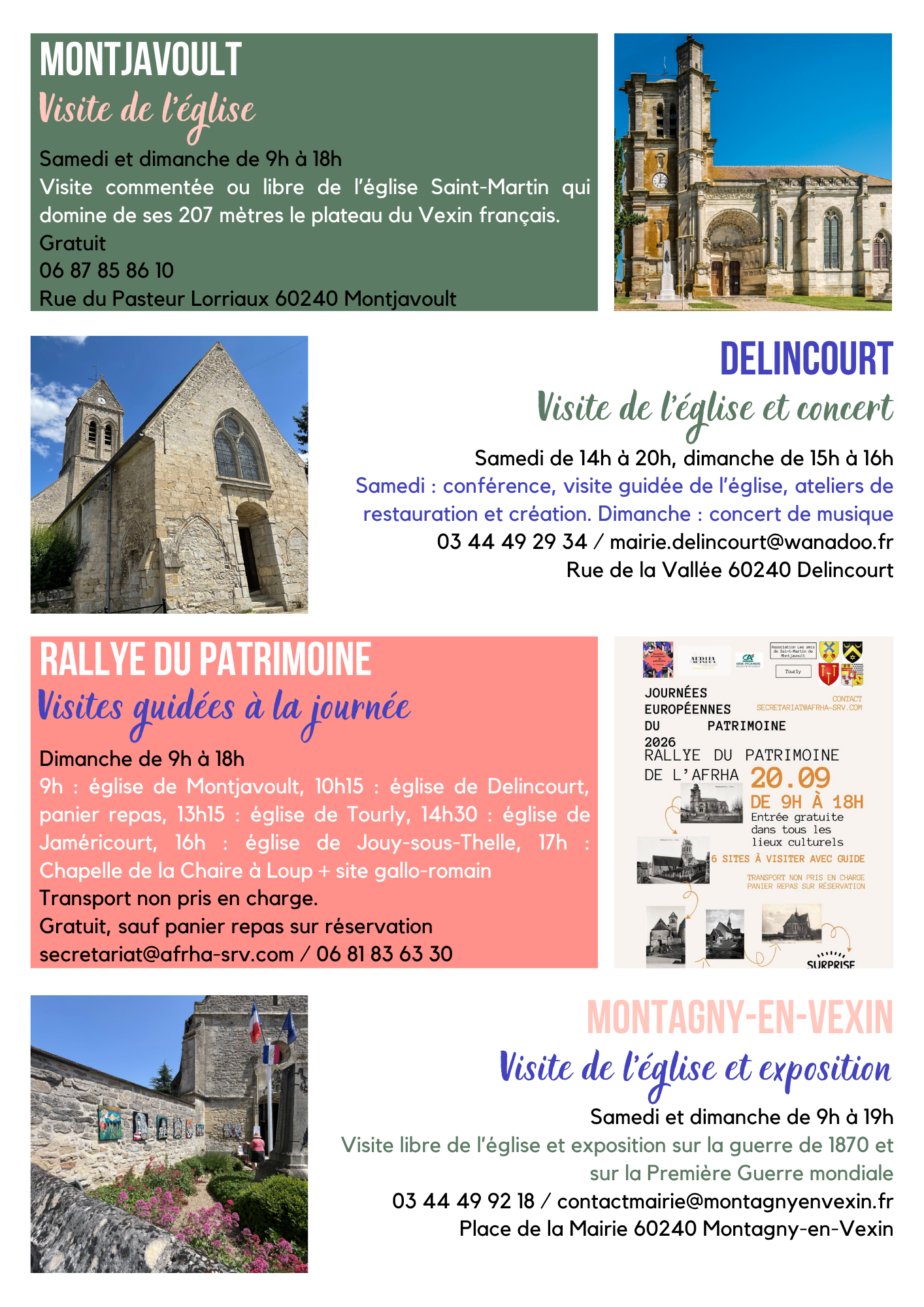 Programme JEP 2026