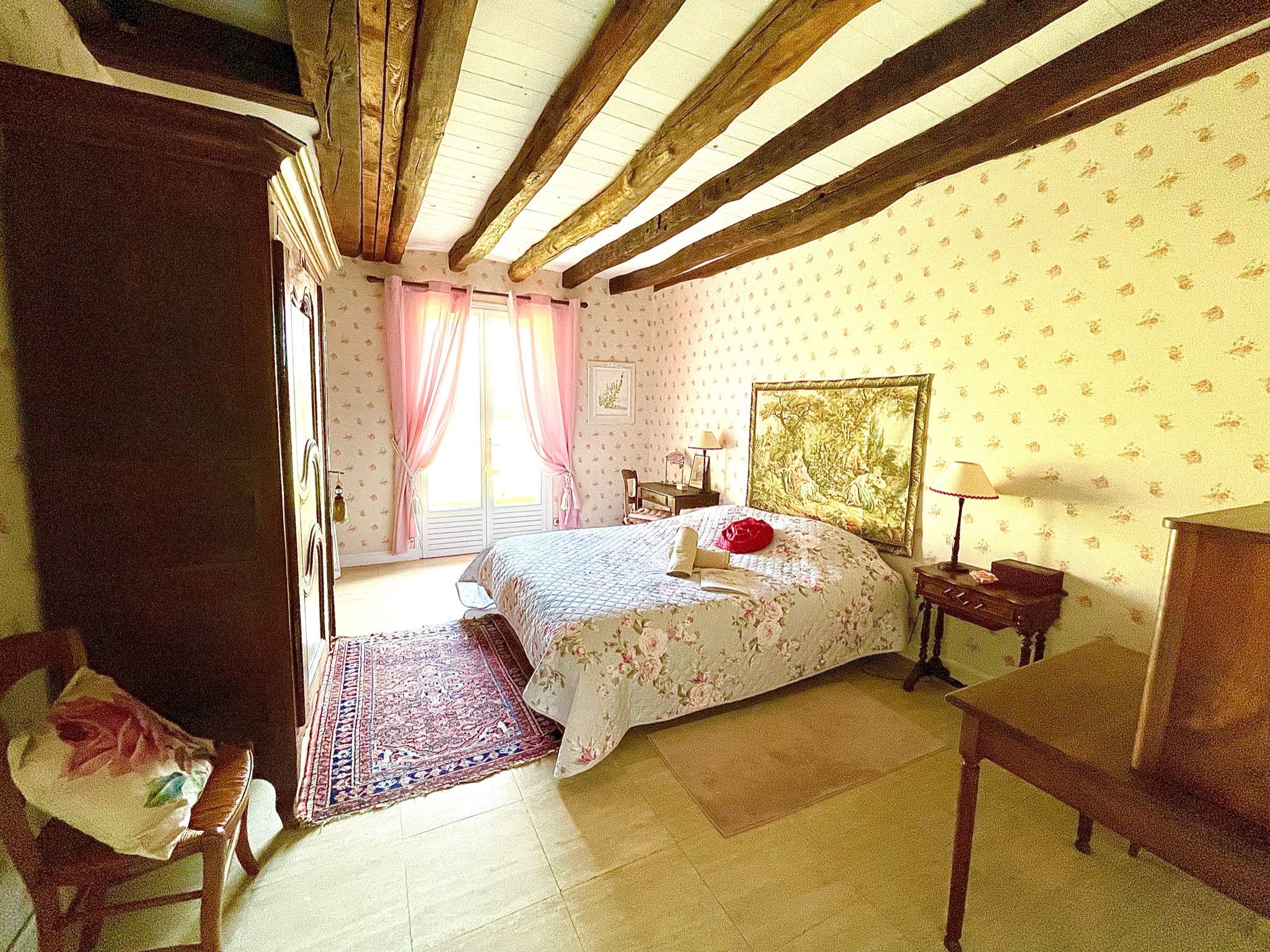 Chambre Rose trémière