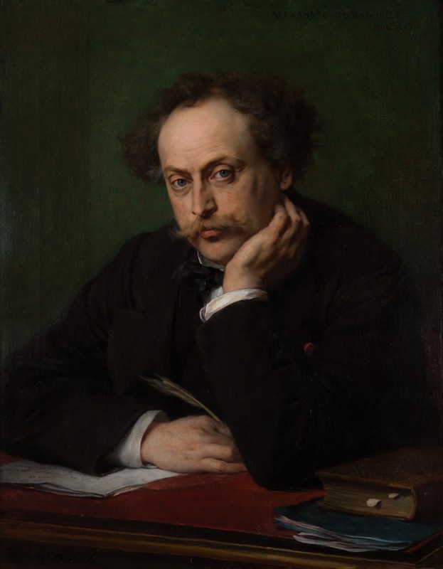 Portrait d'Alexandre Dumas fils (1824-1895)