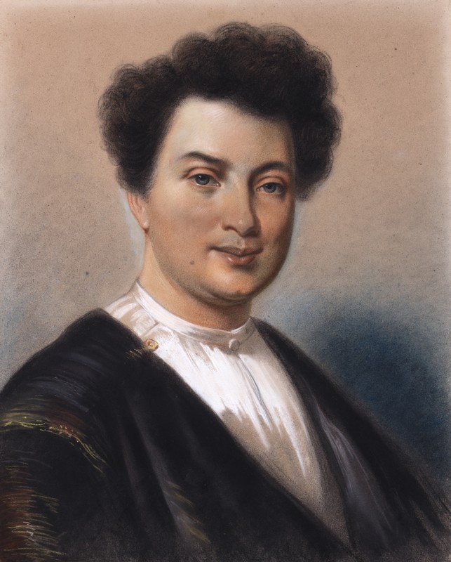 Portrait d'Alexandre Dumas père (1802-1870)