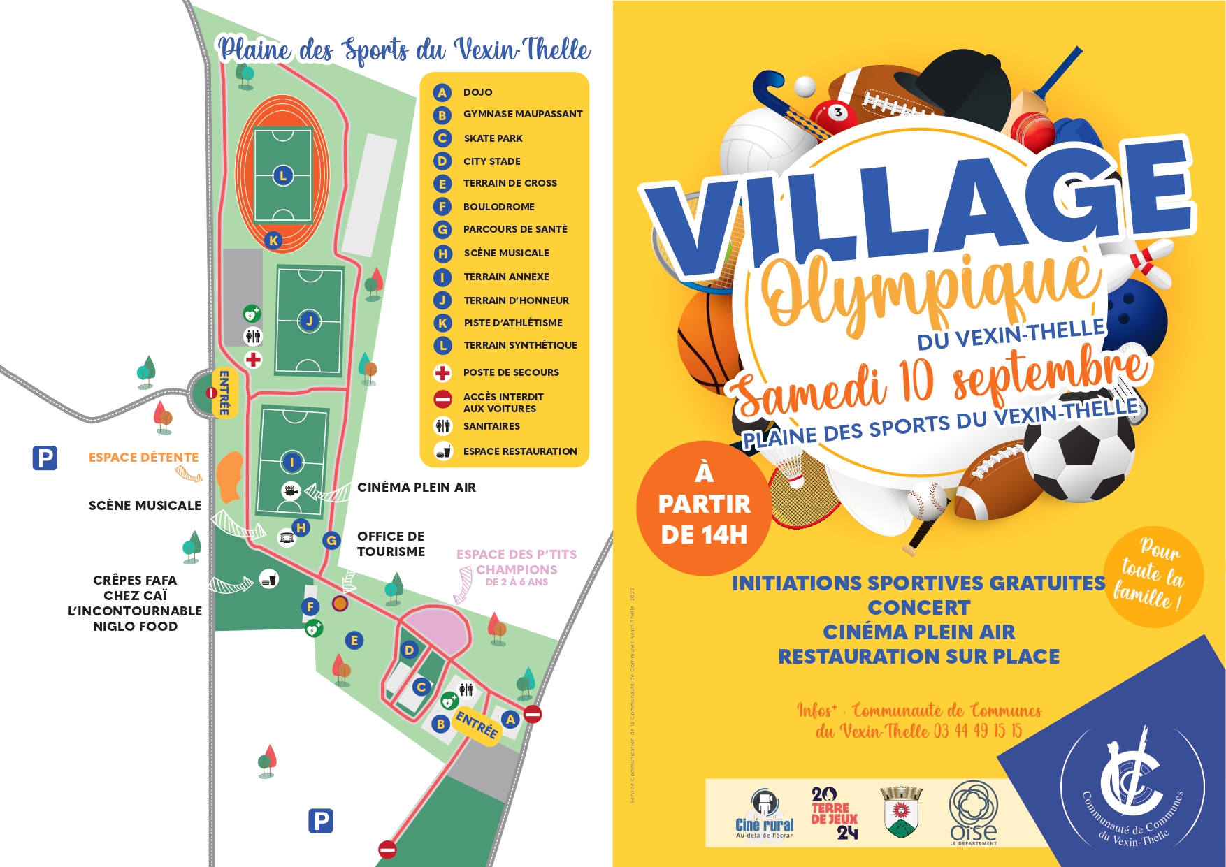 Programme Village Olympique 2022