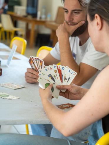 soirée jeux de cartes