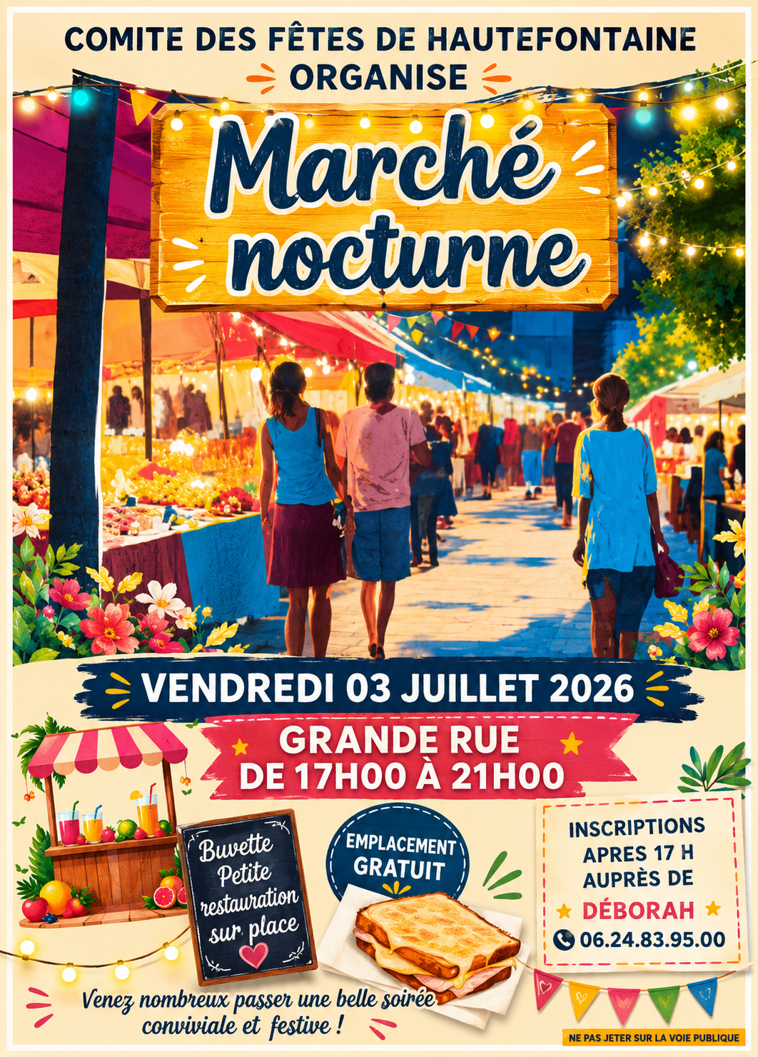 Marché Nocturne | Hautefontaine