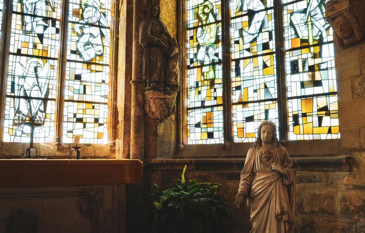 Abbatiale Saint-Nicolas à Saint-Leu-d'Esserent (2)