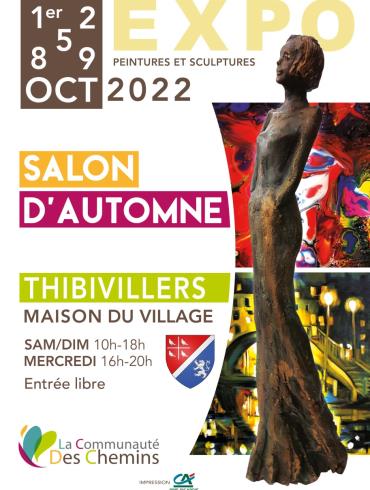Affiche_Salon d'automne de Thibivillers