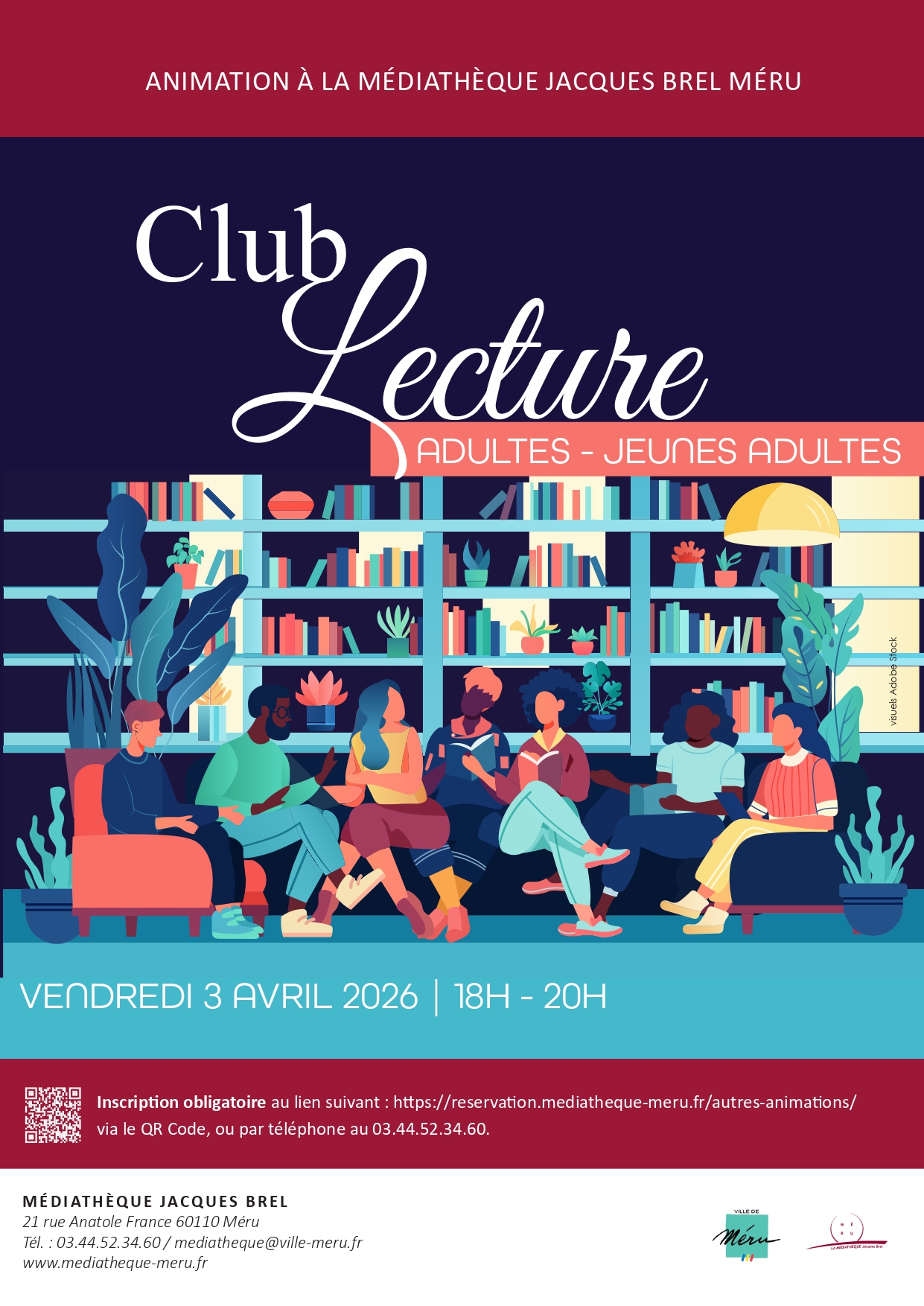 Club lecture adultes