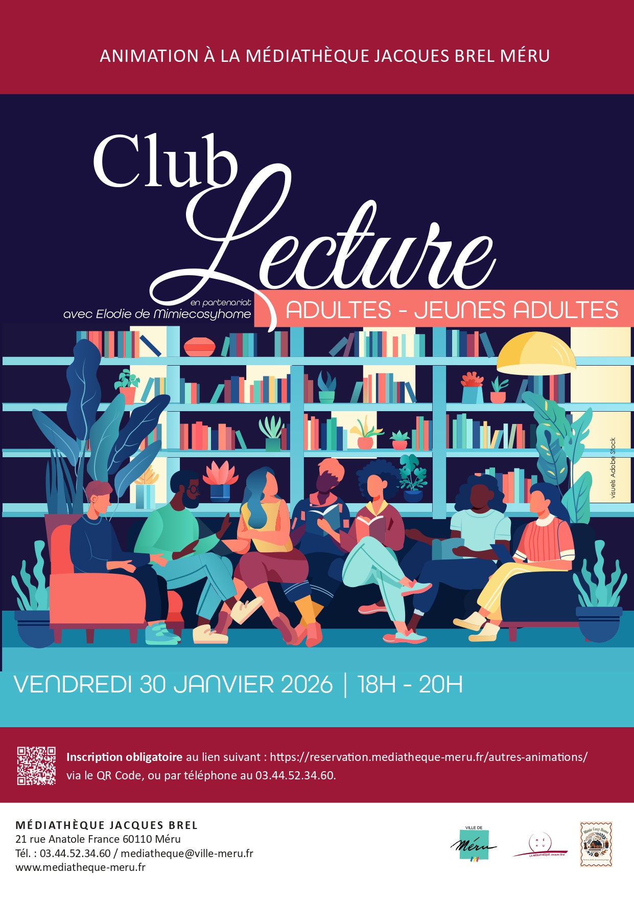 Club lecture adultes