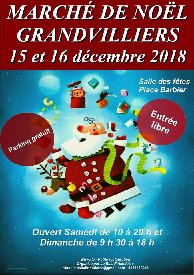 Marché de Noël à Grandvilliers