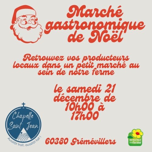 Marché Gastronomique de Noël à Grémévilliers