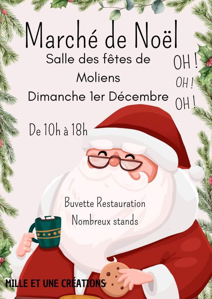 Marché de Noël à Moliens