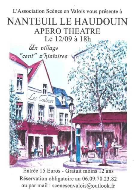 Apéro théâtre NLH - 12 sept