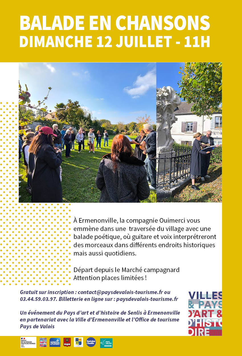 BALADE EN CHANSON ERMENONVILLE 2026