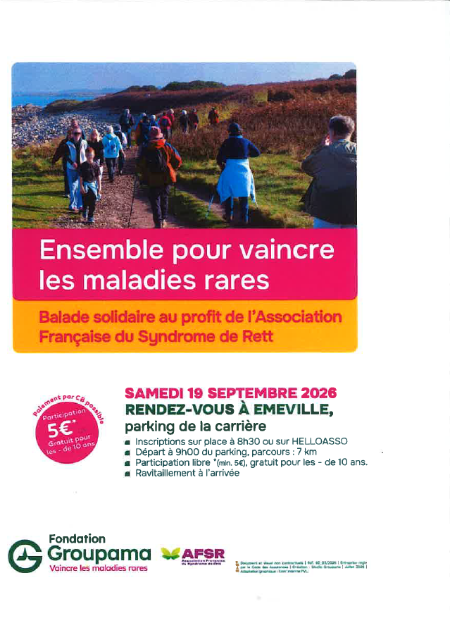 Balade solidaire Emeville - 19 sept