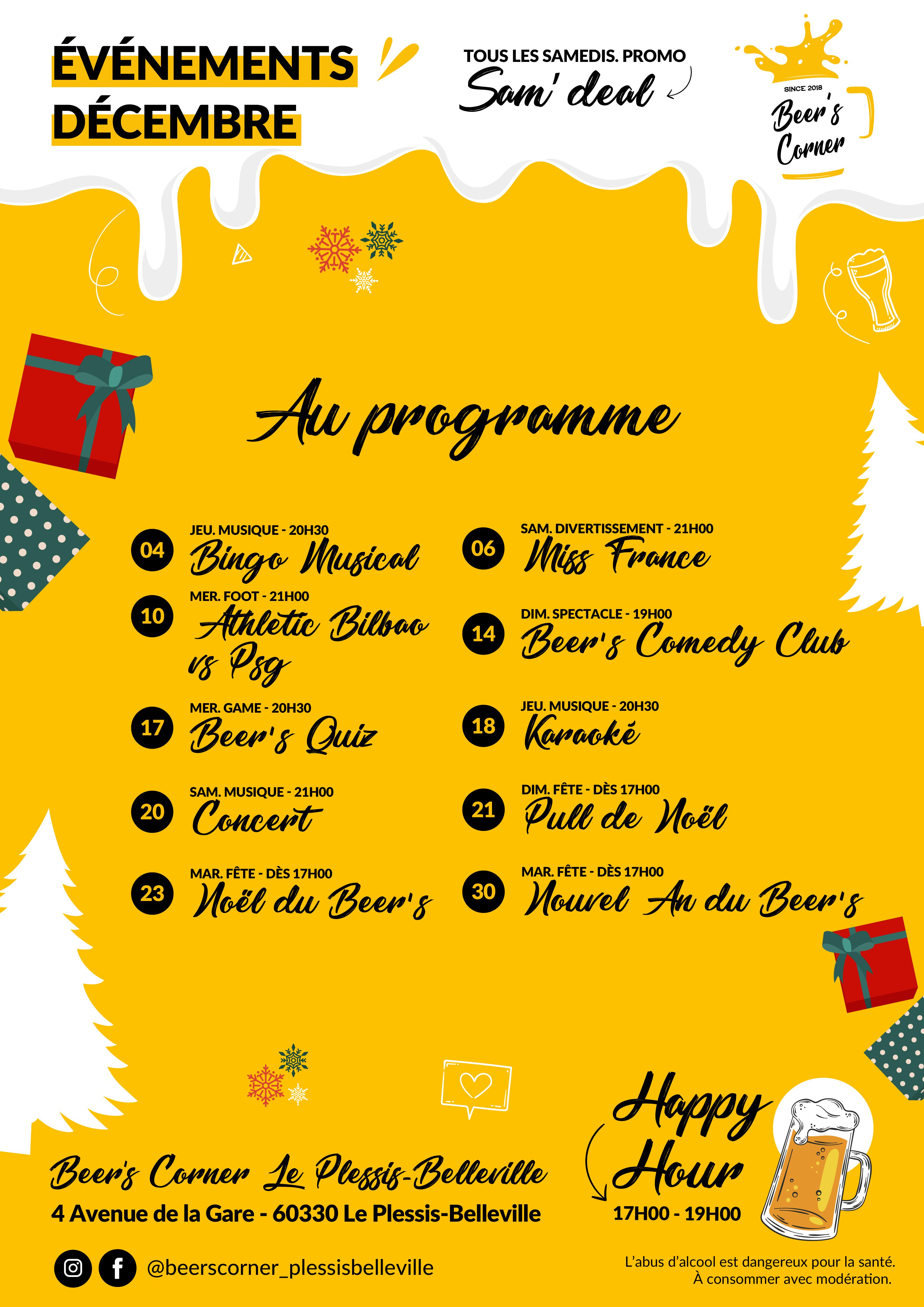 Beer's - Décembre