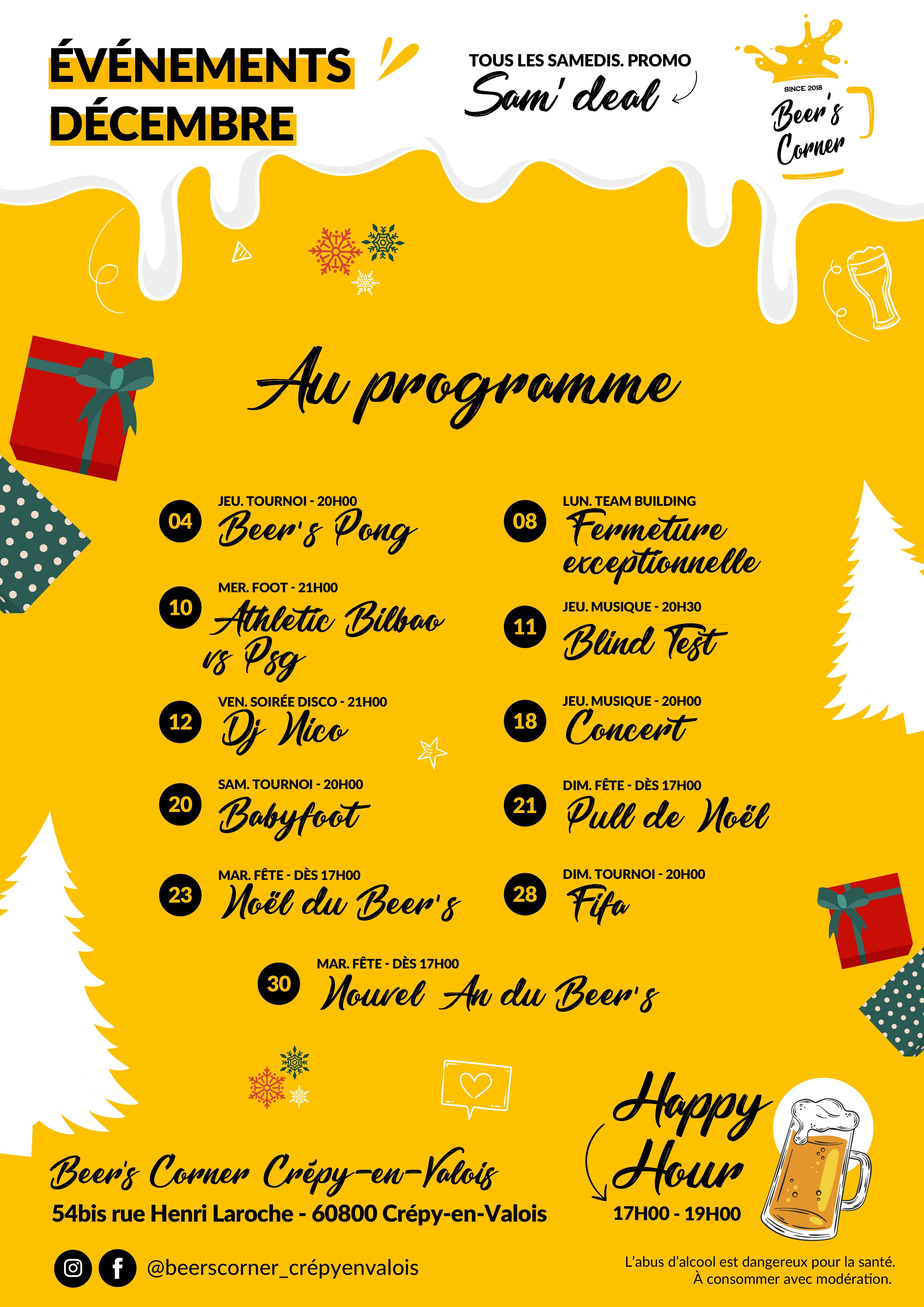 Beer's Crépy - Décembre