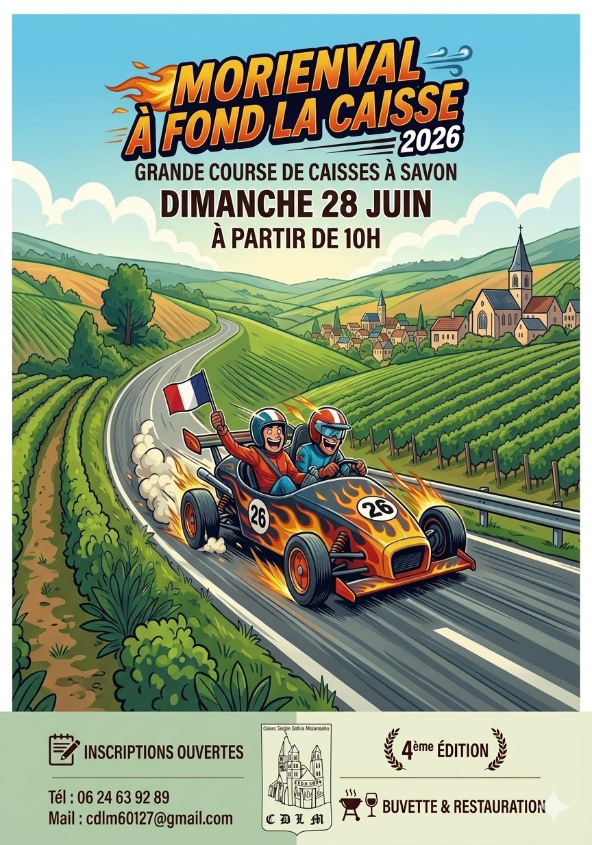 Caisses à savon Morienval - 28 juin