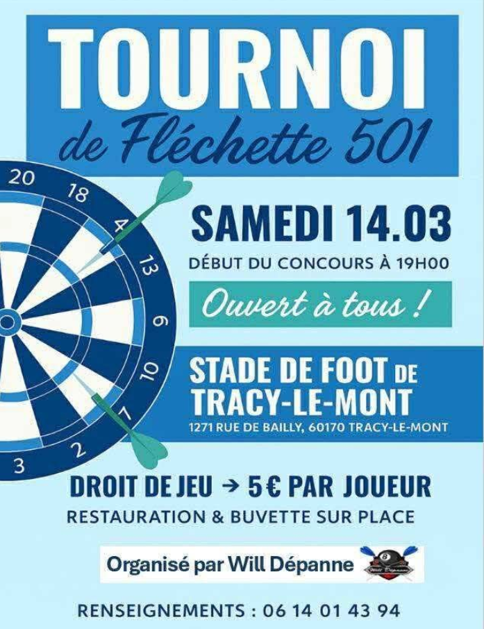 Tournoi de fléchette 501