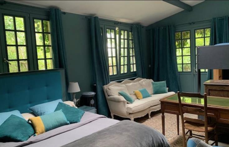 Chambre côté jardin - Site internet