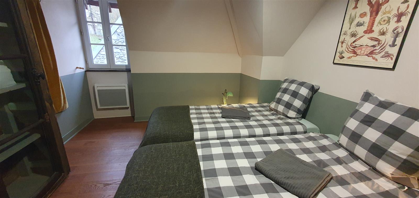 Chambre Jules Verne_lits jumeaux 