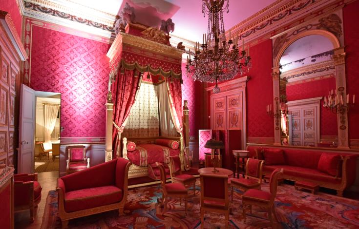 Chambre de l'Empereur © Château de Compiègne - C.Schryve