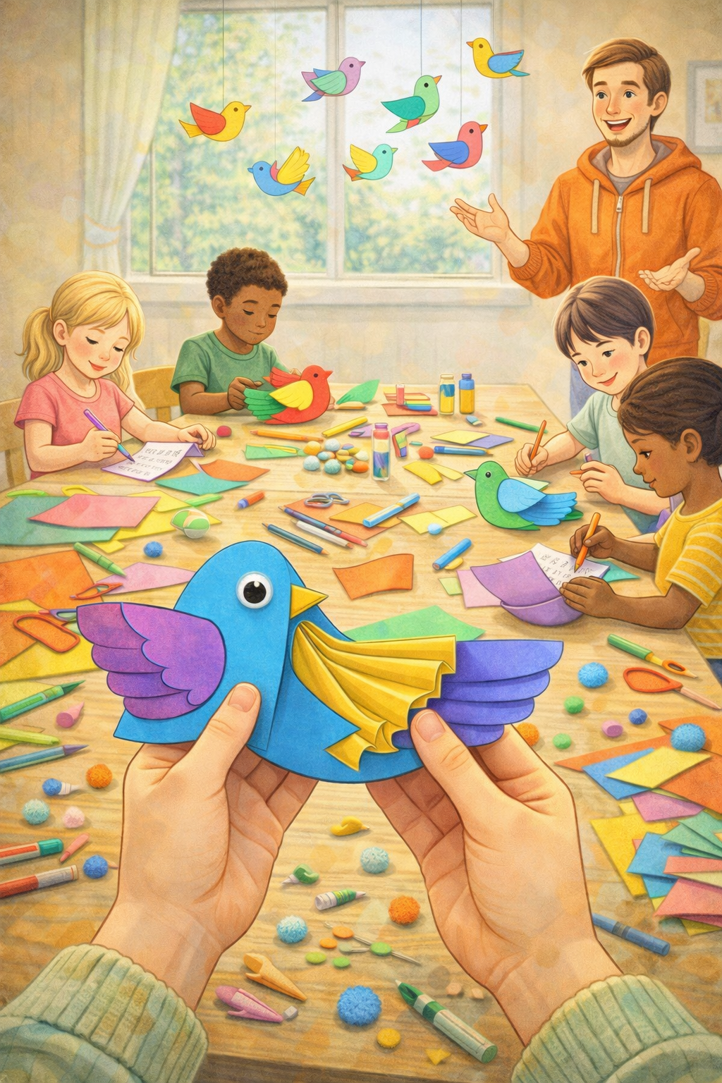 Visuel Petits mots et plumes