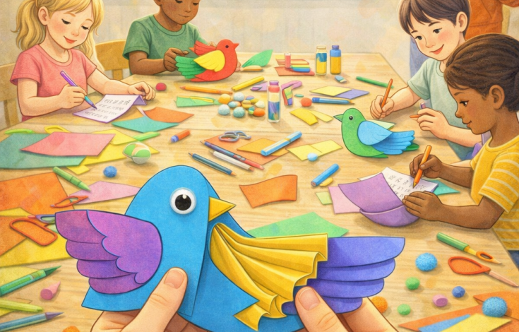 Visuel Petits mots et plumes