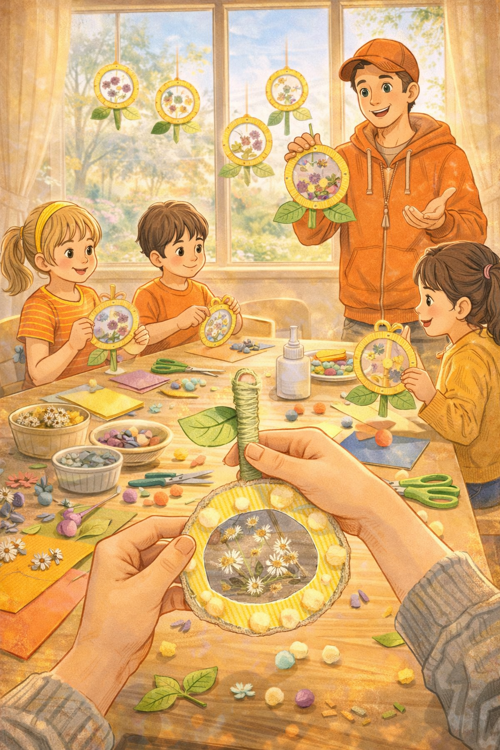 Lumières et transparence | Fabrique ton attrape-soleil !