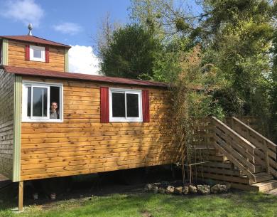 Château Mobile, notre hébergement insolite fait maison!