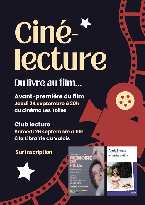 Ciné lecture - 26 sept