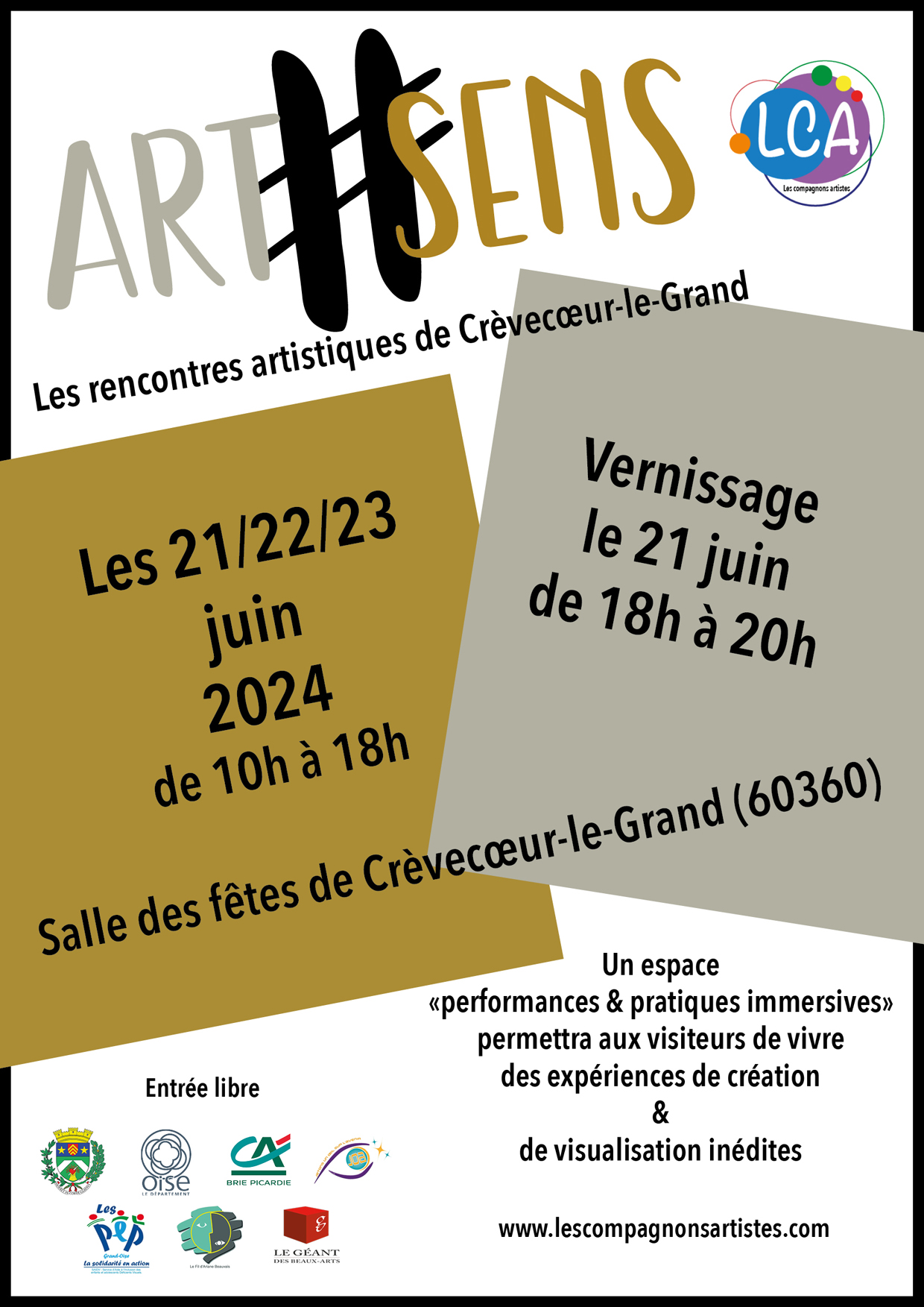 Art#Sens - Les Rencontres Artistiques Du 21 au 23 juin 2024