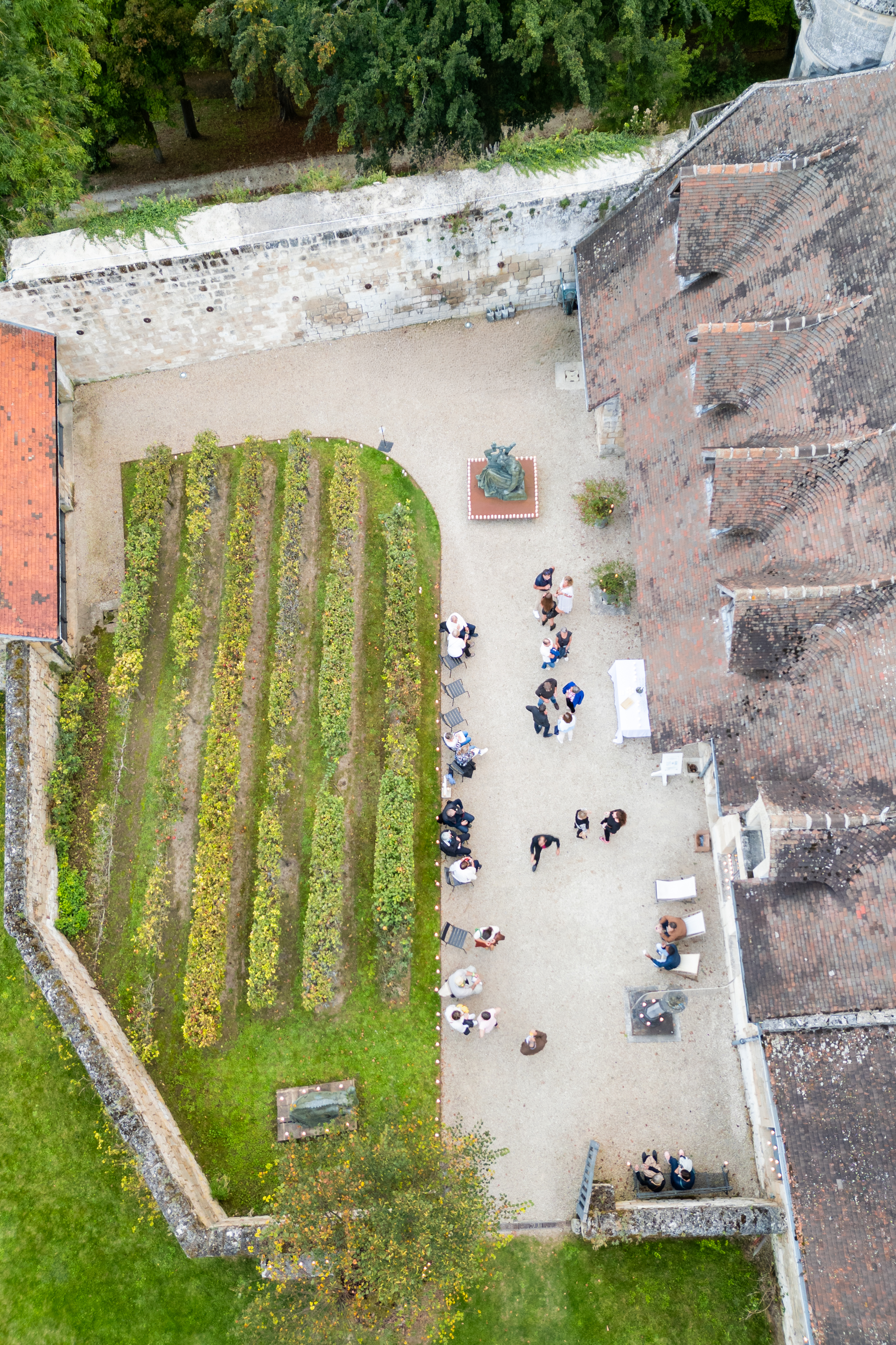 Donjon de Vez_drone Bourdelle
