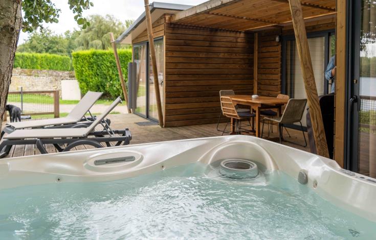 Chalet avec spa privatif