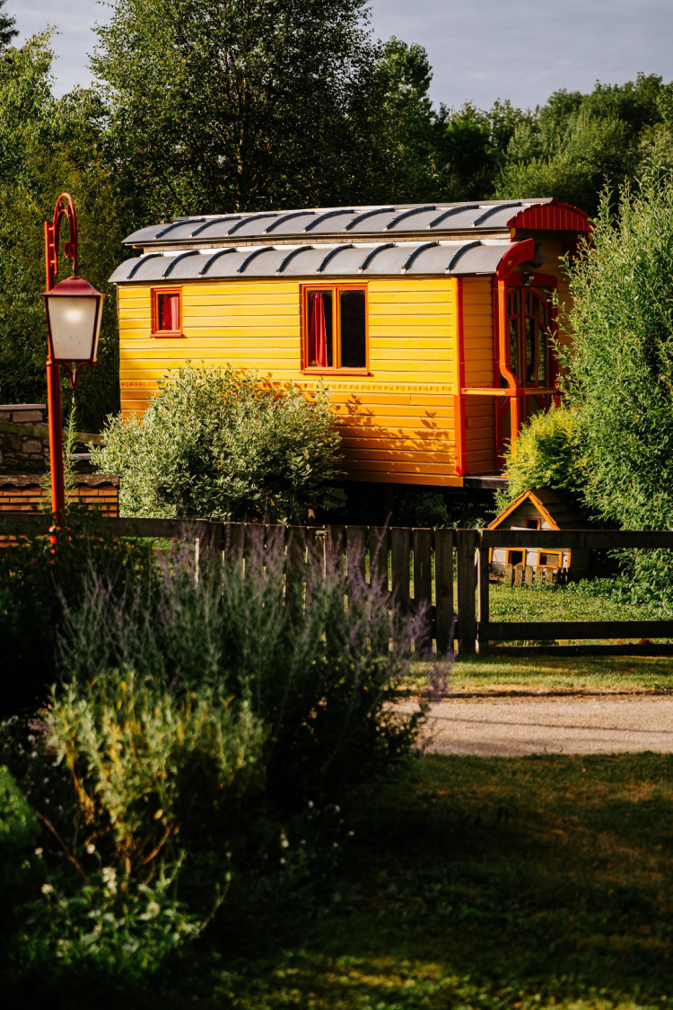 La Cressonniere - Roulotte - Bernoy le Chateau