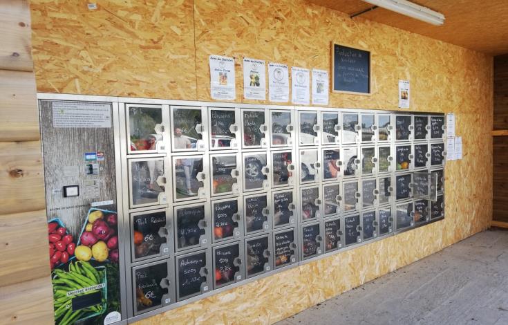 Distributeur automatique Ferme des Courtillets Nivillers