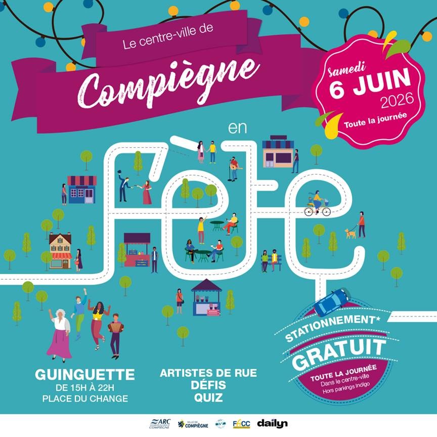 Fête du centre-ville à Compiègne