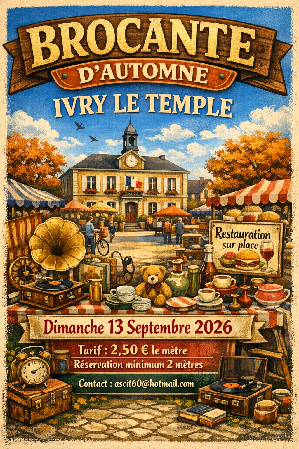 Brocante d'automne