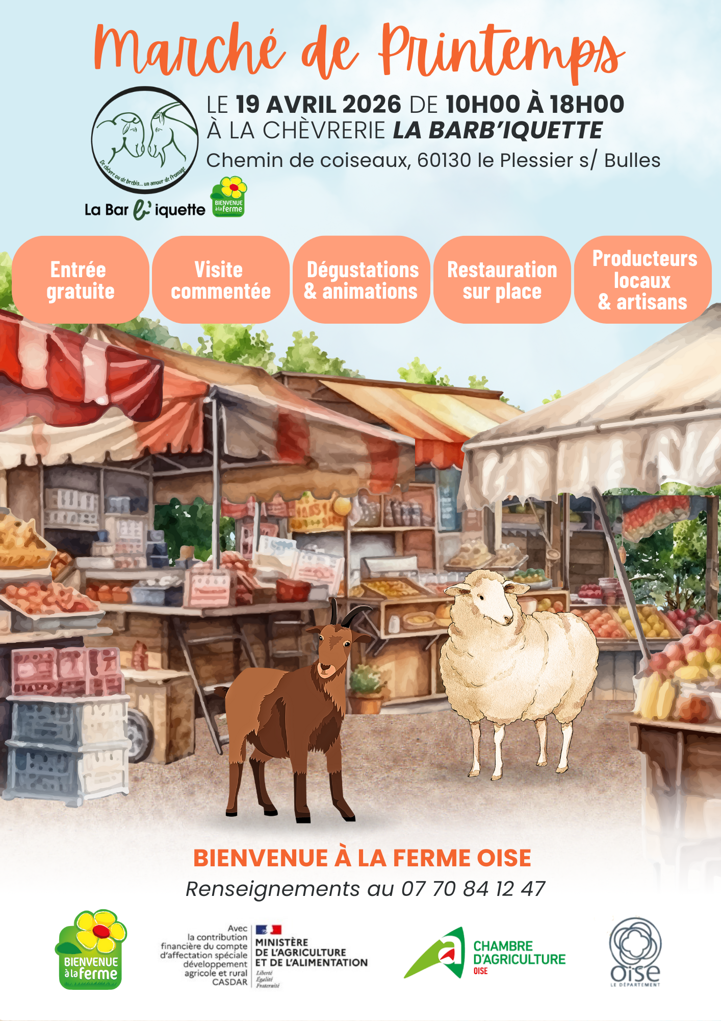 Bienvenue à la ferme - Flyer 1 - 2