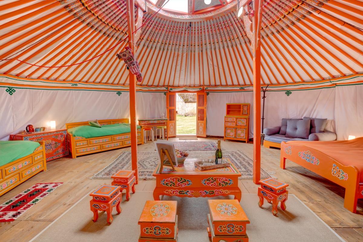 TRIE-CHATEAU Les Yourtes des Templiers