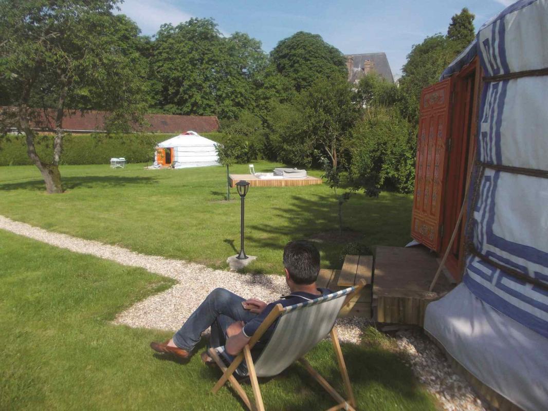 TRIE-CHATEAU Les Yourtes des Templiers